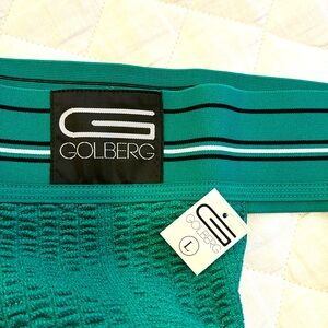Goldberg NWT jockstrap, size L, green